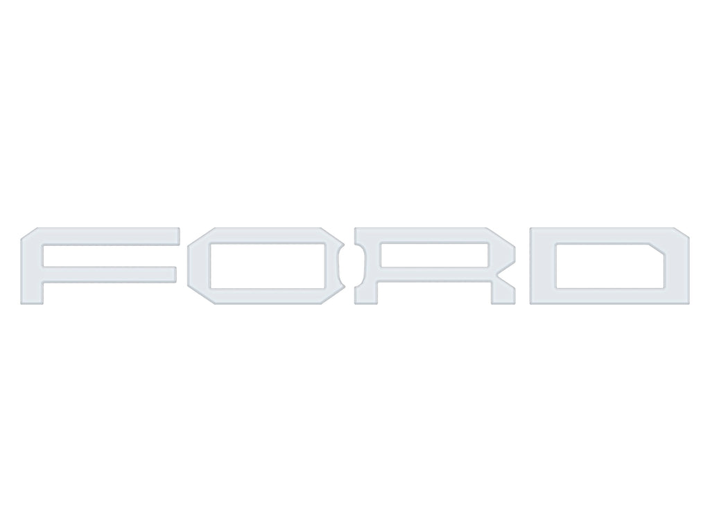 Raptor Front Grill Letter Overlays Fits 2022-2024 Ford Bronco