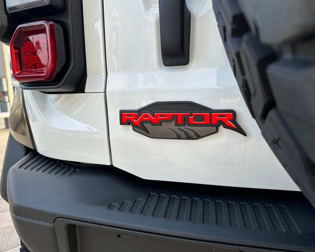 Raptor Emblem Inserts Fits 2023-2024 Ford Bronco Raptor