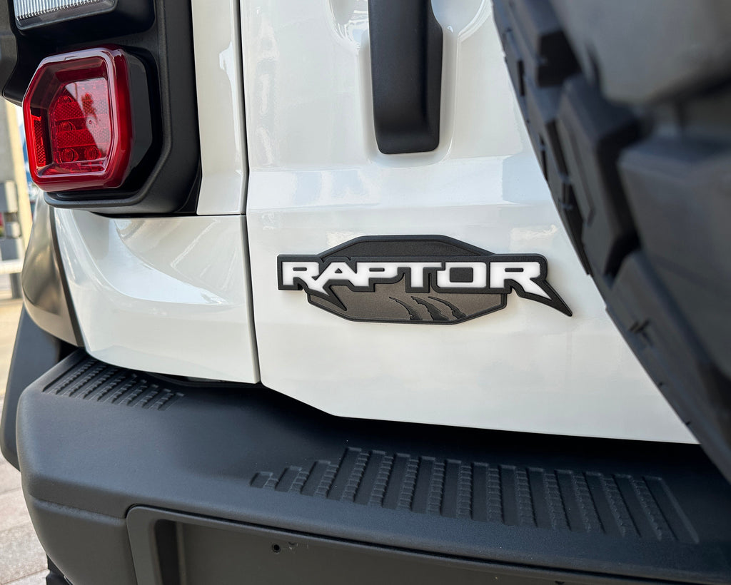 Raptor Emblem Inserts Fits 2023-2024 Ford Bronco Raptor