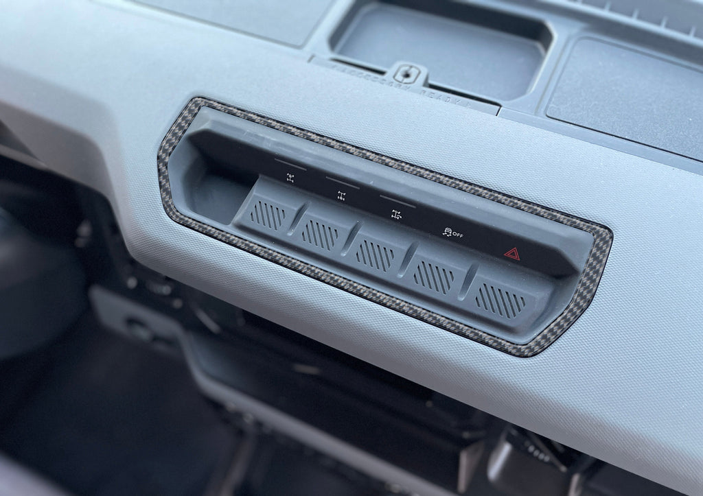 Dash Top Switch Panel Accent Trim Fits 2021-2024 Ford Bronco