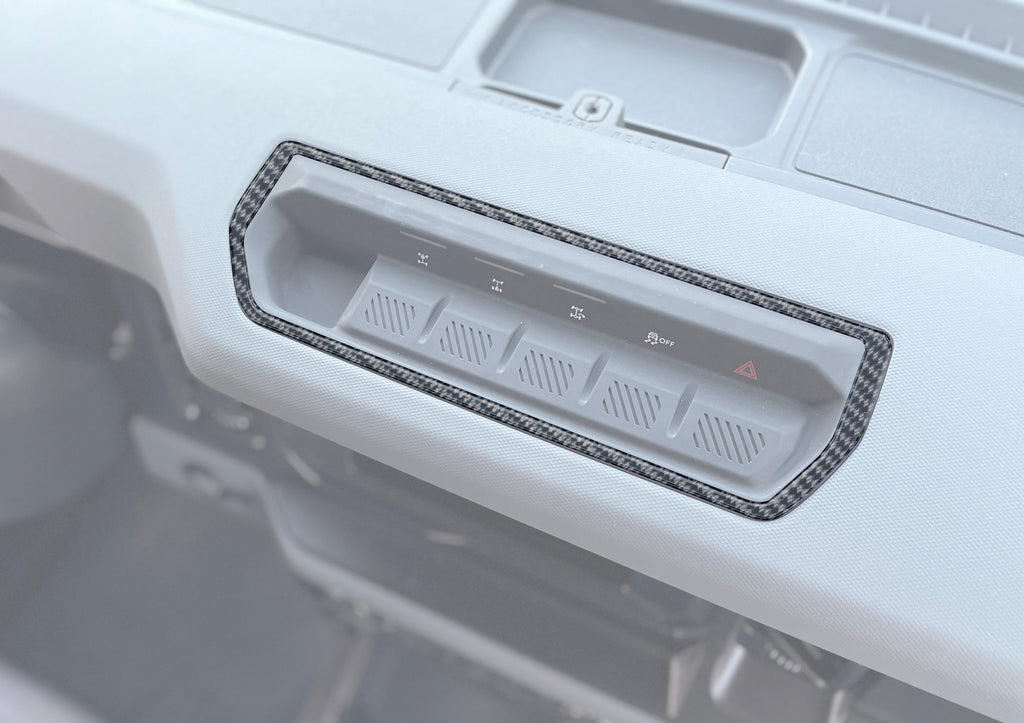 Dash Top Switch Panel Accent Trim Fits 2021-2024 Ford Bronco