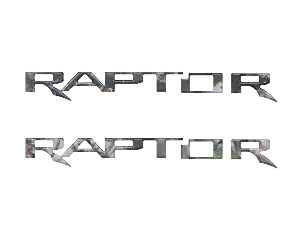 Raptor Emblem Inserts Fits 2023-2024 Ford Bronco Raptor