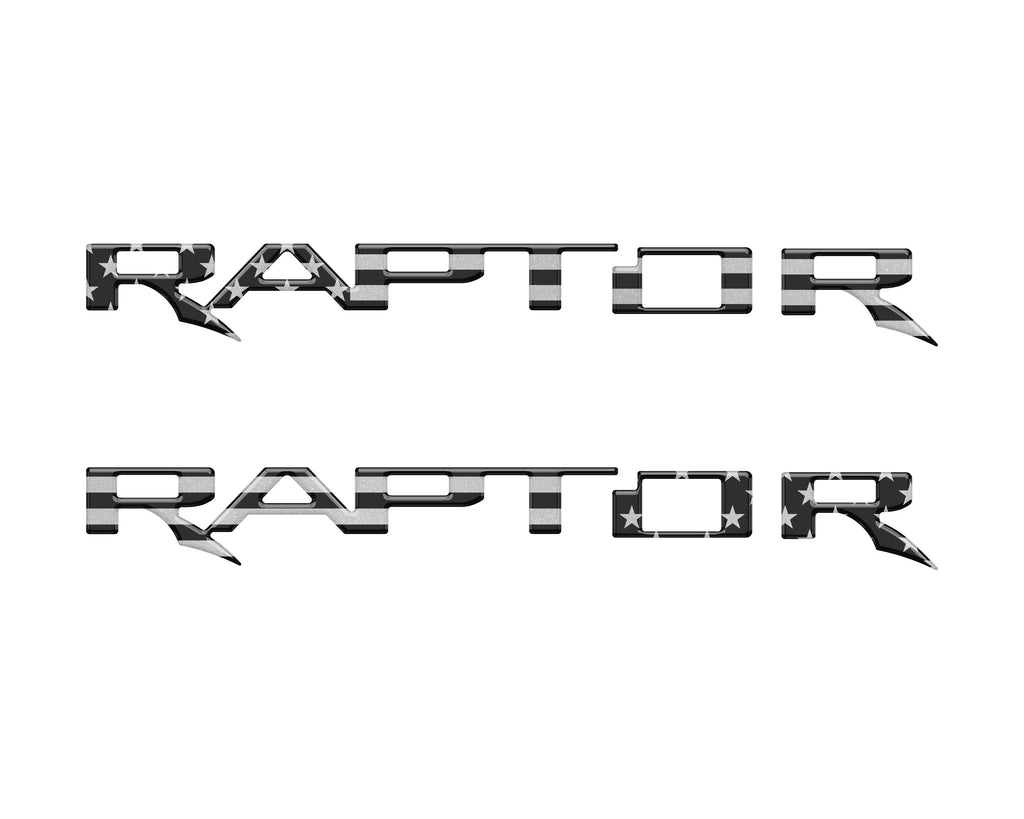 Raptor Emblem Inserts Fits 2023-2024 Ford Bronco Raptor