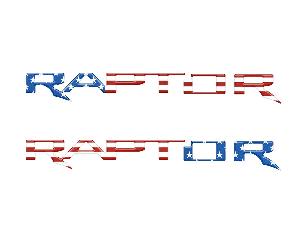 Raptor Emblem Inserts Fits 2023-2024 Ford Bronco Raptor