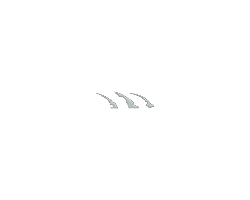 Raptor Emblem Claw Mark Inserts Fits 2023-2024 Ford Bronco Raptor