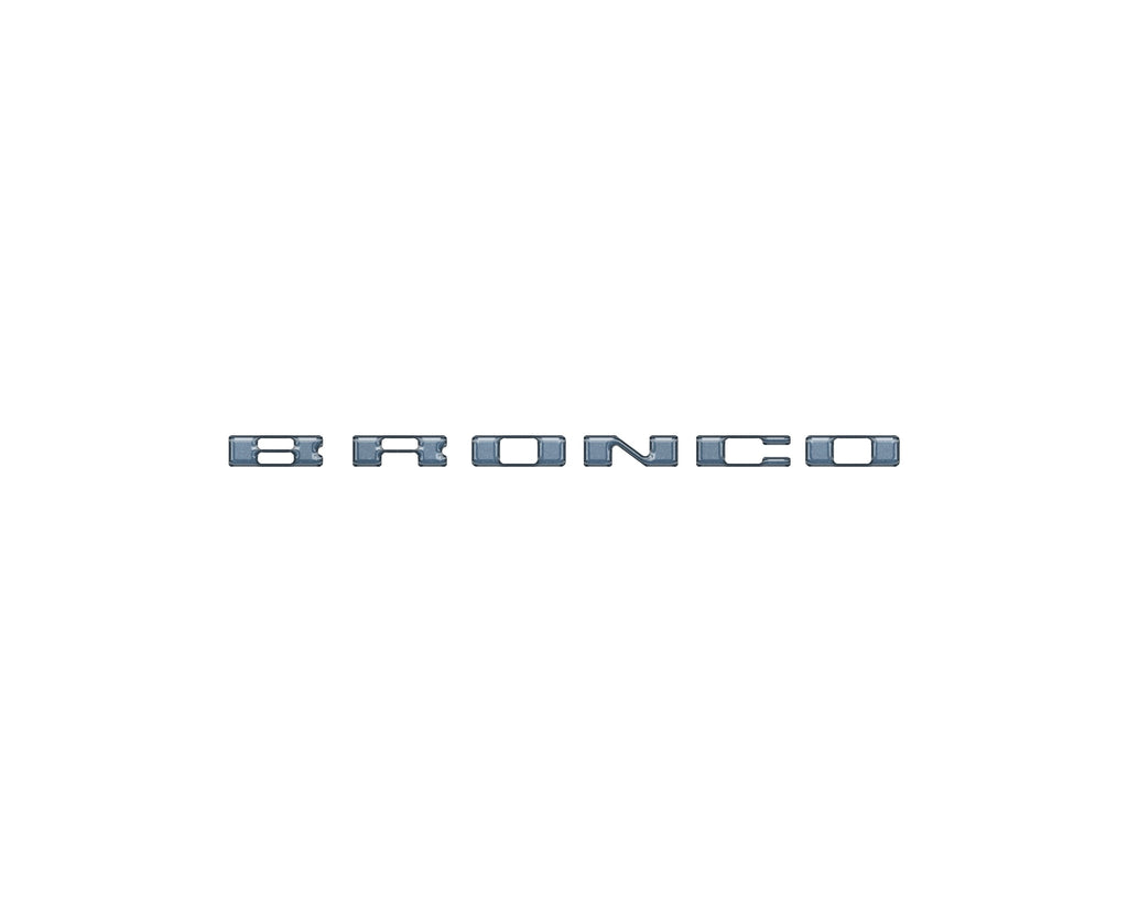 Passenger Dash Letter Inserts Fits 2025-2026 Ford Bronco Sport