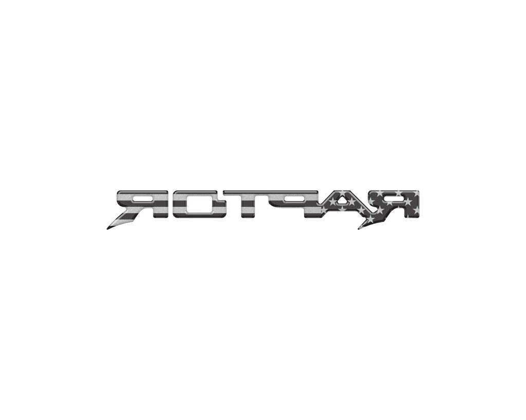 Raptor Third Brake Light Letter Inserts Fits 2022-2026 Ford Bronco Raptor