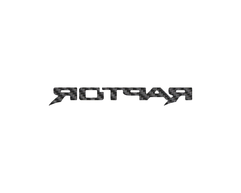 Raptor Third Brake Light Letter Inserts Fits 2022-2026 Ford Bronco Raptor