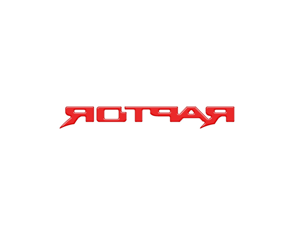 Raptor Third Brake Light Letter Inserts Fits 2022-2026 Ford Bronco Raptor