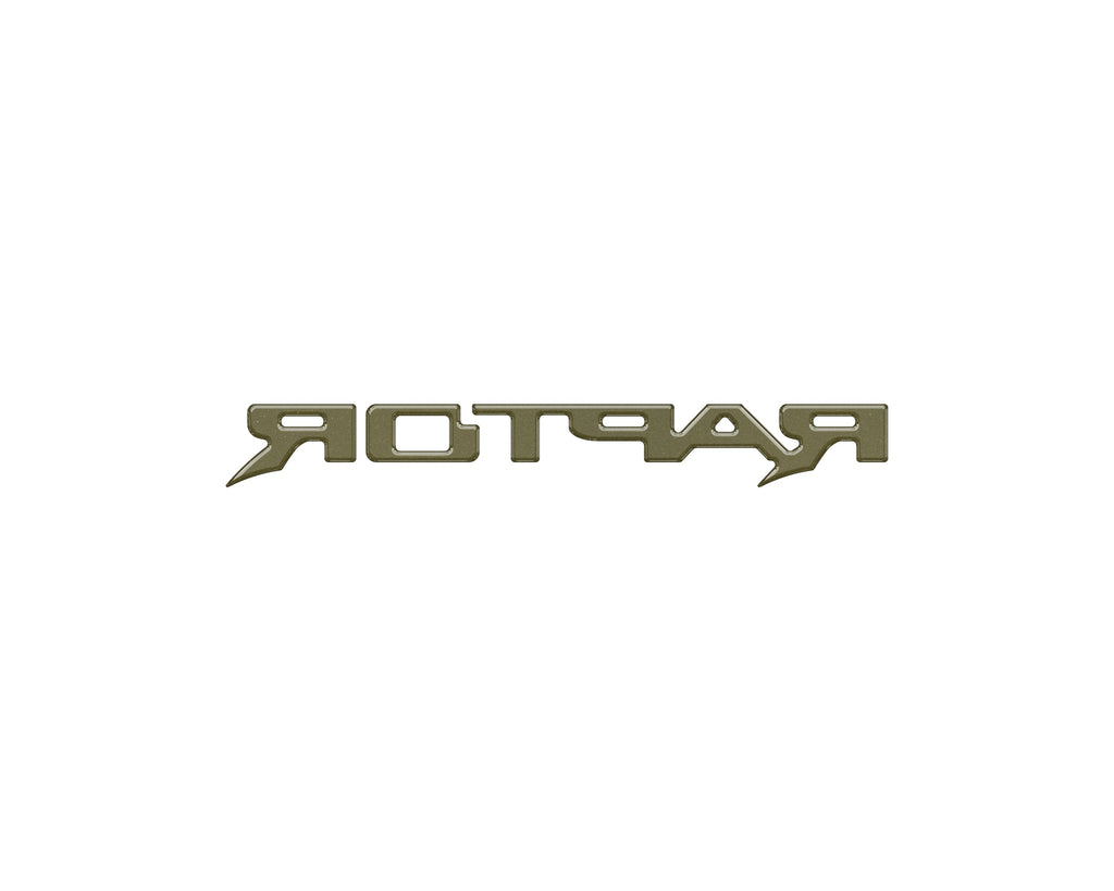 Raptor Third Brake Light Letter Inserts Fits 2022-2026 Ford Bronco Raptor