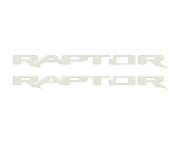 Raptor Running Board Letter Overlays Fits 2022-2026 Ford Bronco Raptor
