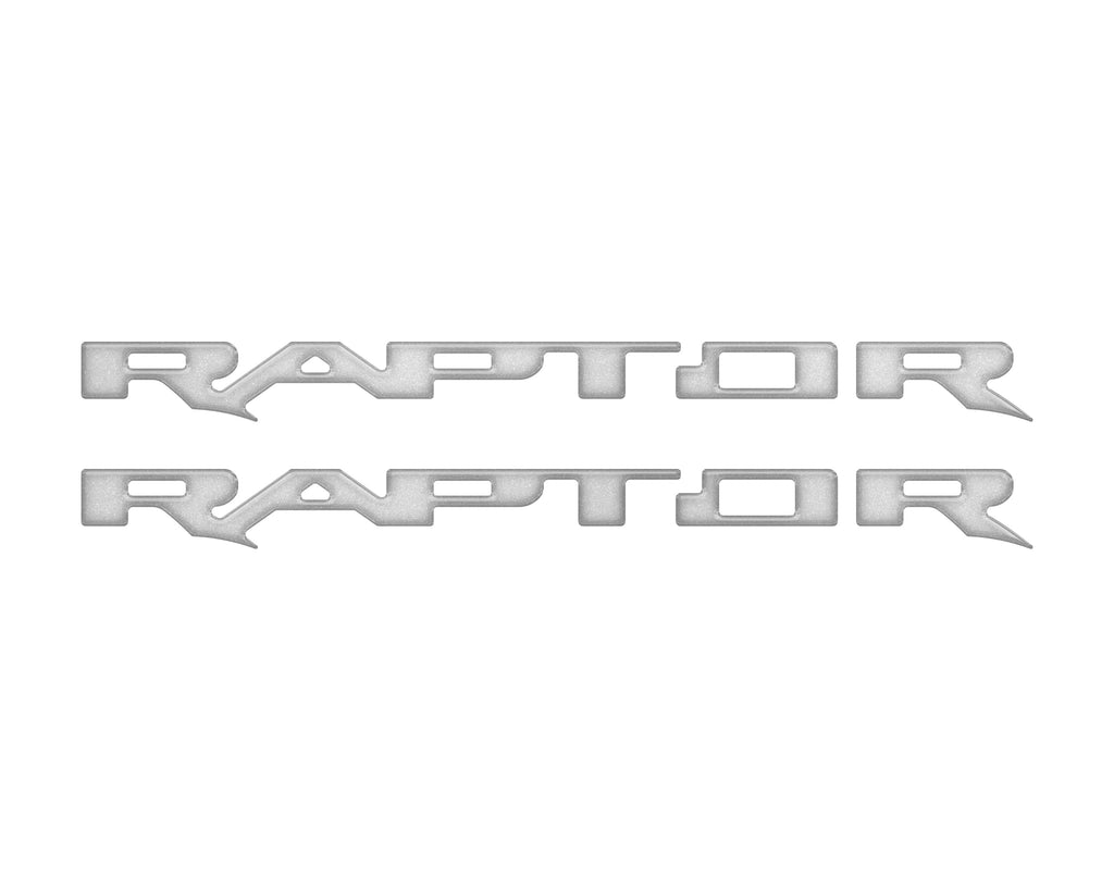 Raptor Running Board Letter Overlays Fits 2022-2026 Ford Bronco Raptor