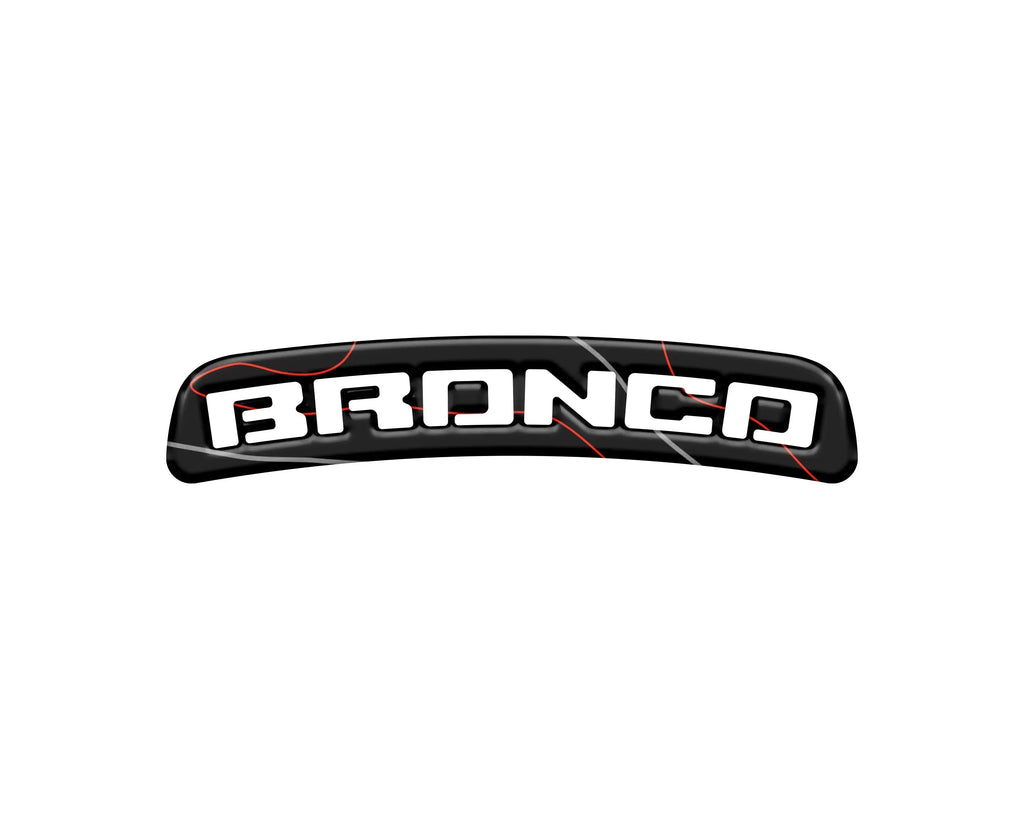 Ford Bronco third brake light overlay product detail by Tufskinz