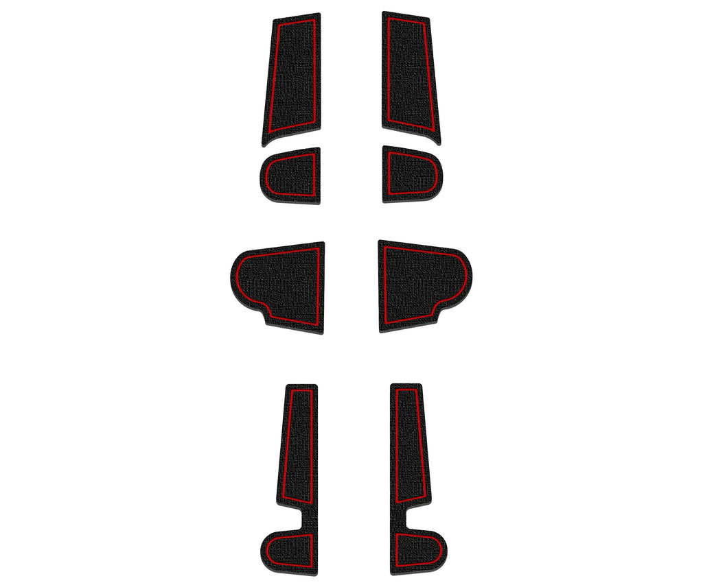 Door Cubby Foam Inserts for 2021-2026 Ford Bronco Sport - close-up detail | Tufskinz.com