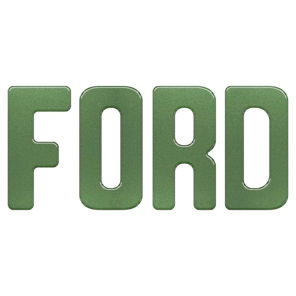 Slideout Tailgate Letter Inserts Fits 2021-2026 Ford Bronco