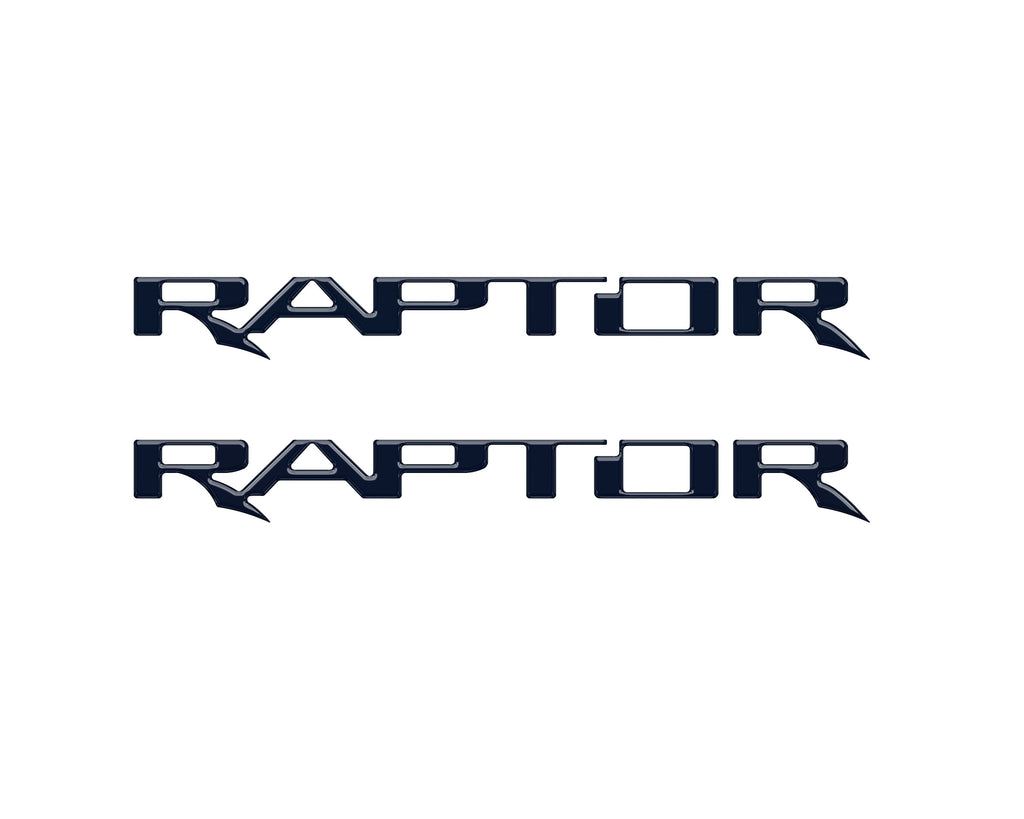 Raptor Floor Mat Emblem Inserts Fits 2022-2026 Ford Bronco & 2024-2026 Ranger Raptor