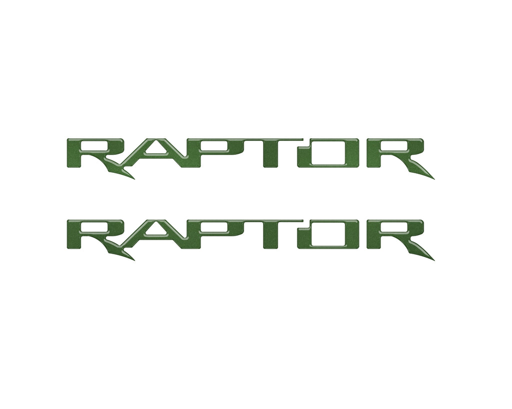 Raptor Floor Mat Emblem Inserts Fits 2022-2026 Ford Bronco & 2024-2026 Ranger Raptor