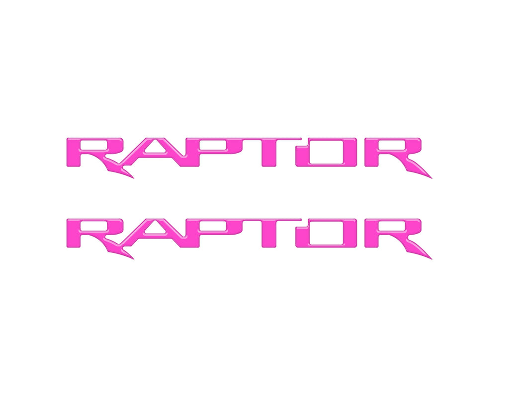 Raptor Floor Mat Emblem Inserts Fits 2022-2026 Ford Bronco & 2024-2026 Ranger Raptor