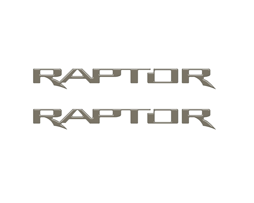 Raptor Floor Mat Emblem Inserts Fits 2022-2026 Ford Bronco & 2024-2026 Ranger Raptor
