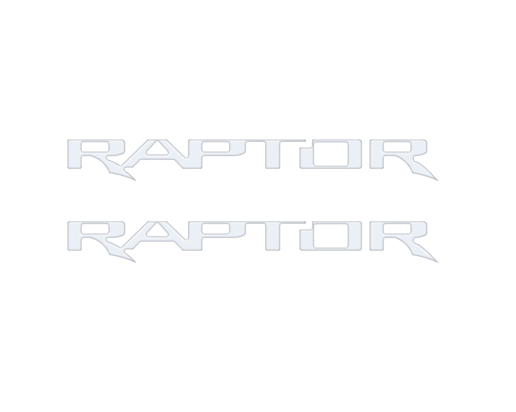 Raptor Floor Mat Emblem Inserts Fits 2022-2026 Ford Bronco & 2024-2026 Ranger Raptor
