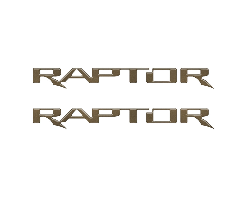 Raptor Floor Mat Emblem Inserts Fits 2022-2026 Ford Bronco & 2024-2026 Ranger Raptor