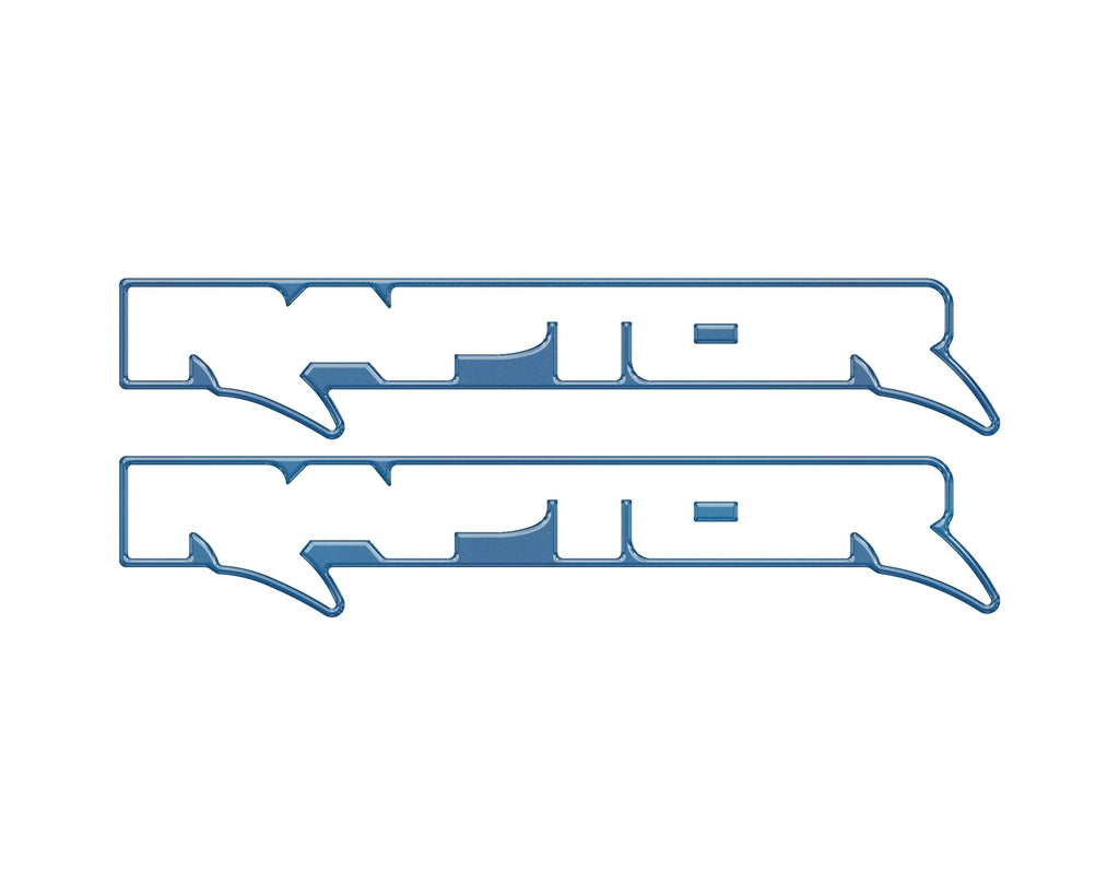 Raptor Floor Mat Emblem Inserts Fits 2022-2026 Ford Bronco & 2024-2026 Ranger Raptor