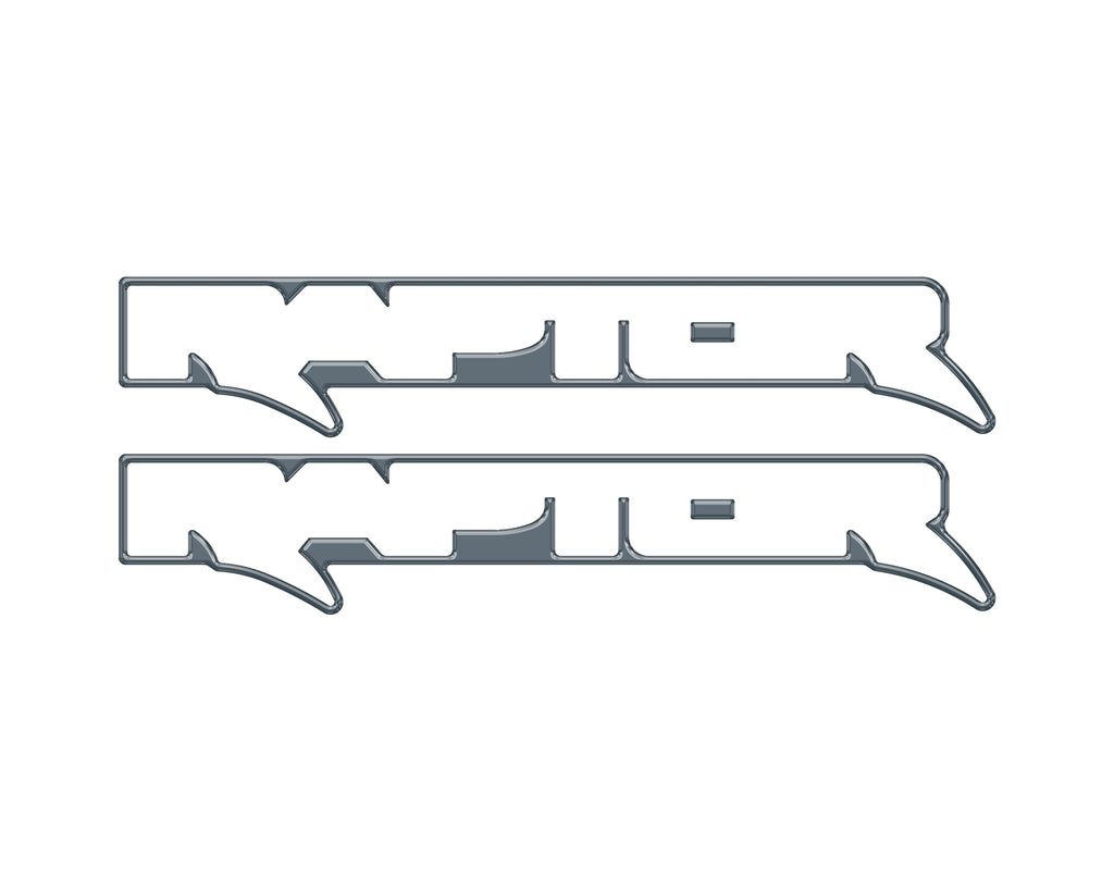 Raptor Floor Mat Emblem Inserts Fits 2022-2026 Ford Bronco & 2024-2026 Ranger Raptor