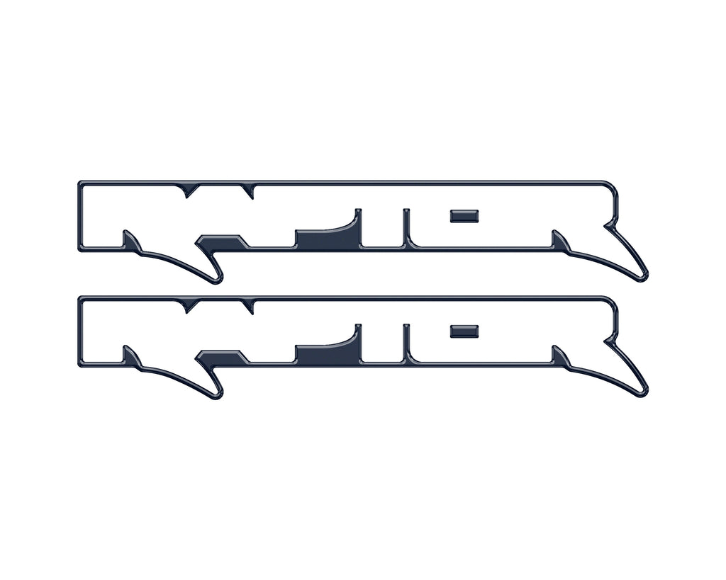 Raptor Floor Mat Emblem Inserts Fits 2022-2026 Ford Bronco & 2024-2026 Ranger Raptor
