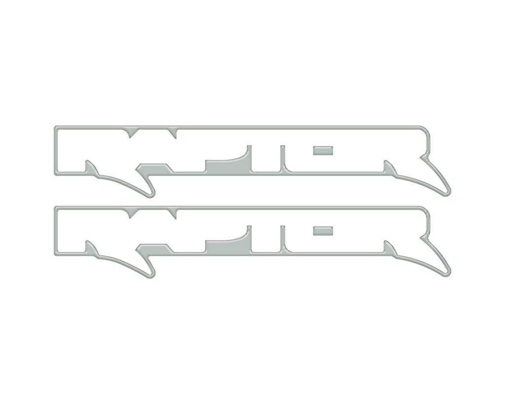 Raptor Floor Mat Emblem Inserts Fits 2022-2026 Ford Bronco & 2024-2026 Ranger Raptor