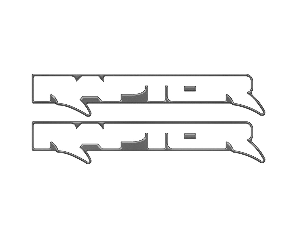 Raptor Floor Mat Emblem Inserts Fits 2022-2026 Ford Bronco & 2024-2026 Ranger Raptor