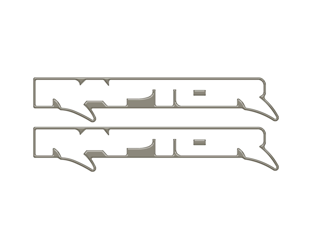 Raptor Floor Mat Emblem Inserts Fits 2022-2026 Ford Bronco & 2024-2026 Ranger Raptor