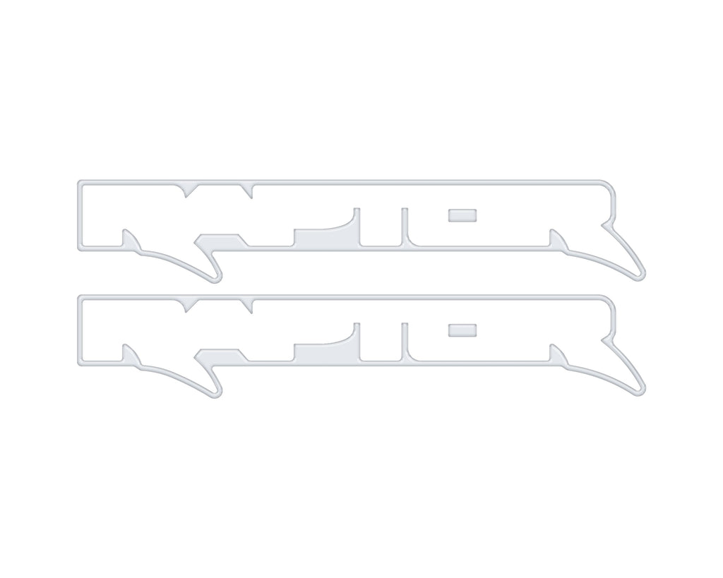 Raptor Floor Mat Emblem Inserts Fits 2022-2026 Ford Bronco & 2024-2026 Ranger Raptor