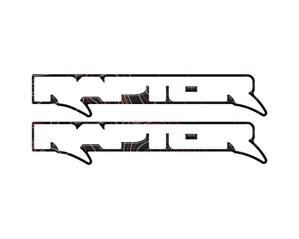 Raptor Floor Mat Emblem Inserts Fits 2022-2026 Ford Bronco & 2024-2026 Ranger Raptor