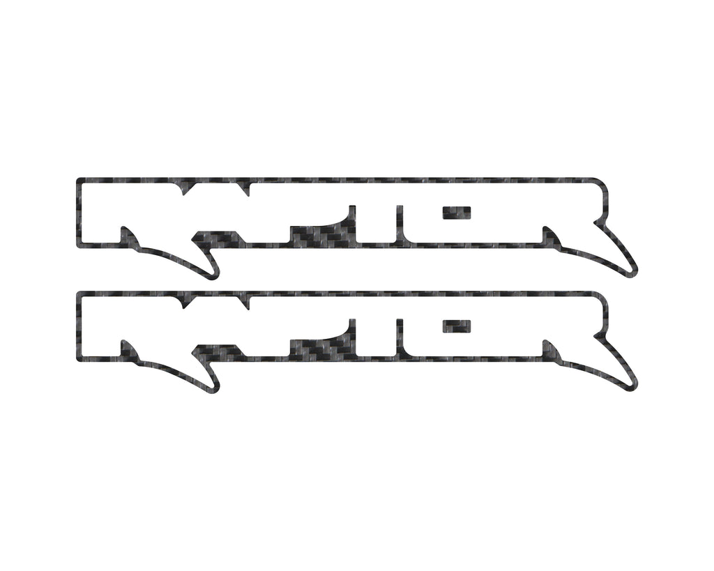Raptor Floor Mat Emblem Inserts Fits 2022-2026 Ford Bronco & 2024-2026 Ranger Raptor
