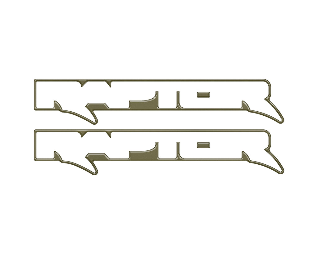 Raptor Floor Mat Emblem Inserts Fits 2022-2026 Ford Bronco & 2024-2026 Ranger Raptor
