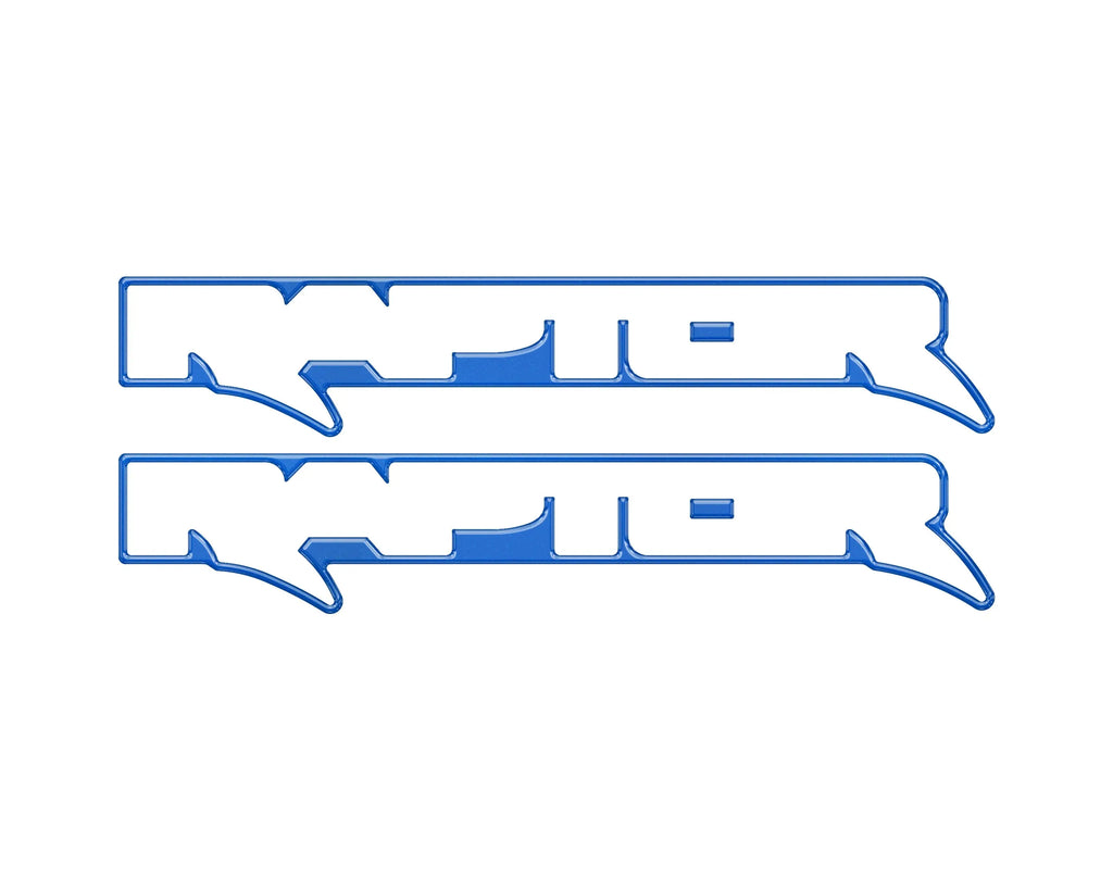 Raptor Floor Mat Emblem Inserts Fits 2022-2026 Ford Bronco & 2024-2026 Ranger Raptor Tufskinz.com