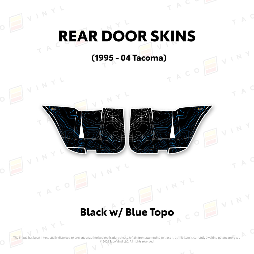 2010-24 4Runner Door Skins (Lower Section)