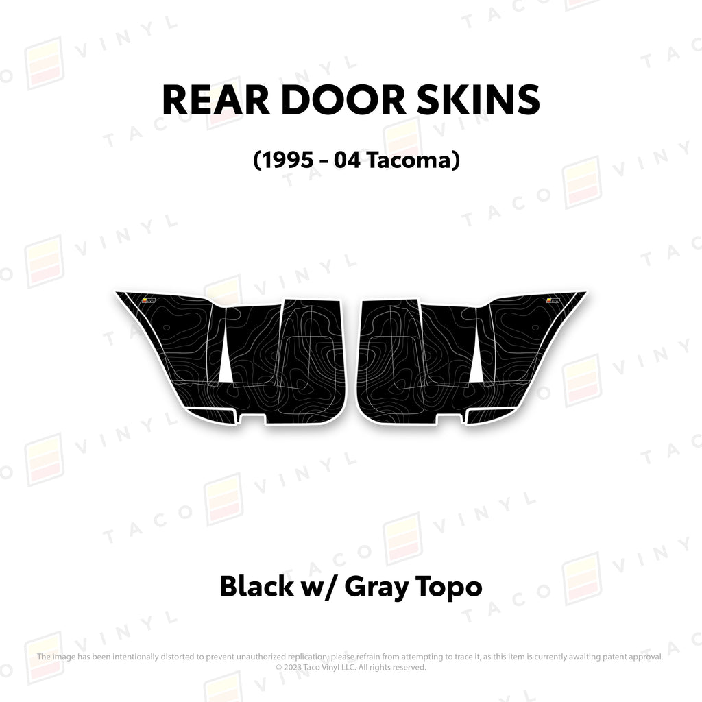 2010-24 4Runner Door Skins (Lower Section)
