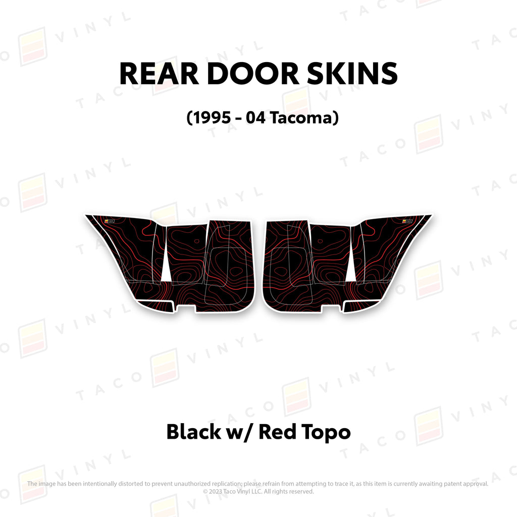 2010-24 4Runner Door Skins (Lower Section)