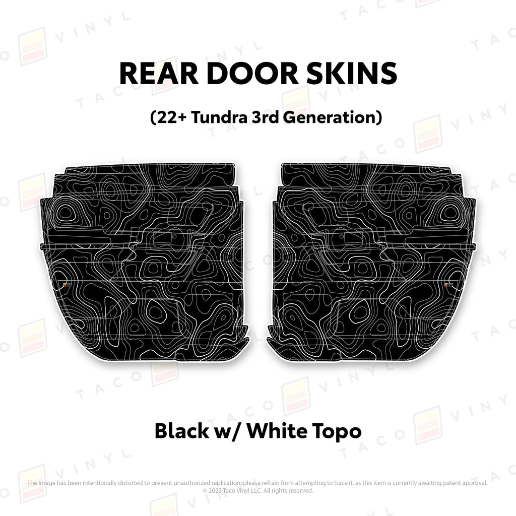 2022+ Tundra Door Skins