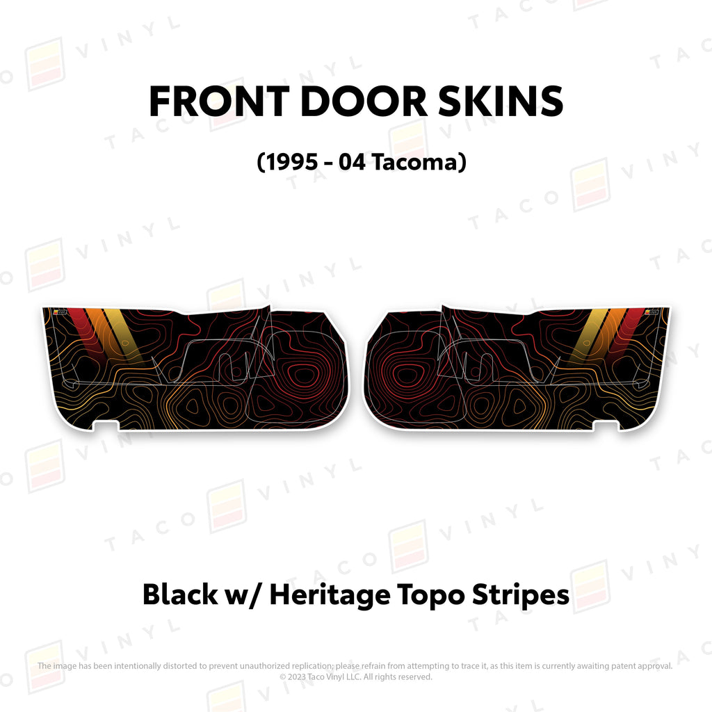 2010-24 4Runner Door Skins (Lower Section)