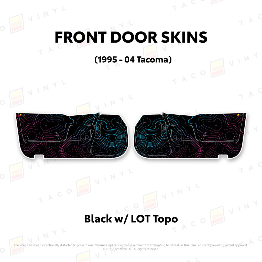 2010-24 4Runner Door Skins (Lower Section)