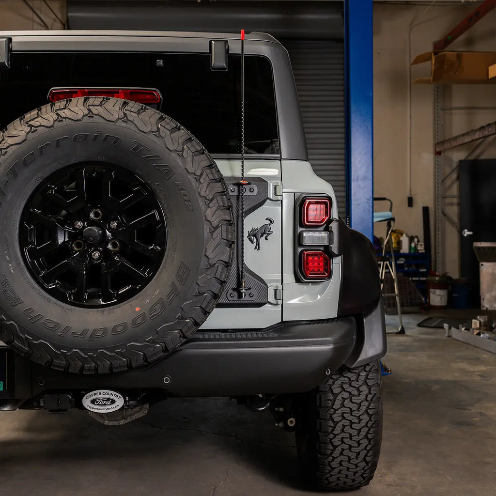 Bronco Raptor Rear Light Mounts Rear Antenna Mount For 2021+ Ford Bronco Raptor – Cali Raised LED