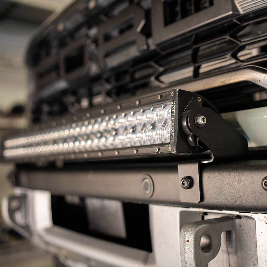 Bumper Light Bar Mounting Kit For 2021+ Ford Bronco Raptor