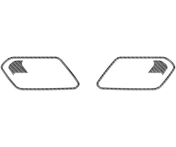 Door Handle Accent Trim Fits 2023-2024 Chevrolet Colorado & GMC Canyon