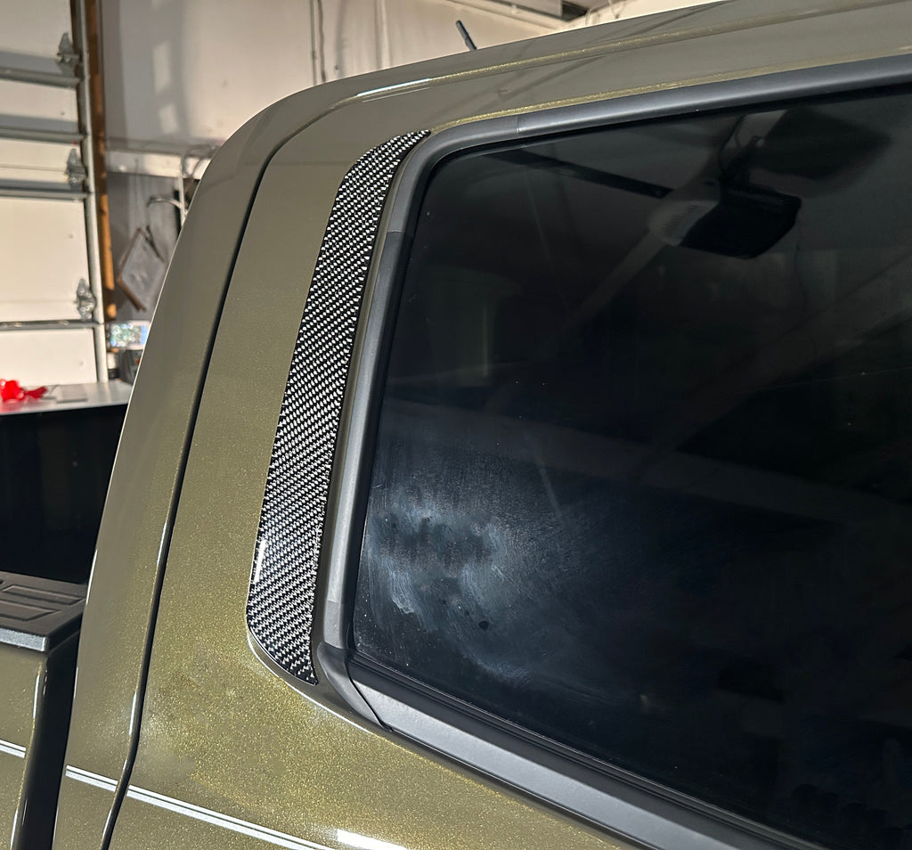 C Pillar Overlays Fits 2023-2024 Chevrolet Colorado & GMC Canyon