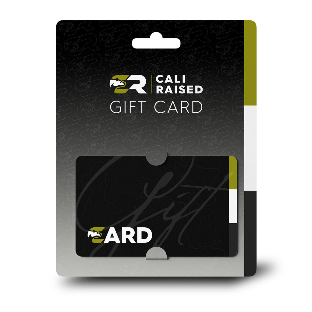 Cali Raised LED Gift Card