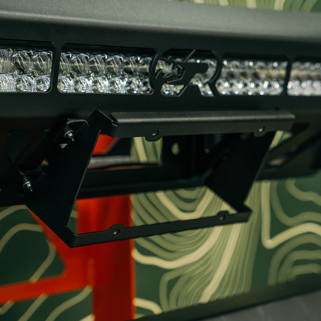 Cali Raised LED Stealth Bumper License Plate Mount For 4Runner and Tacoma