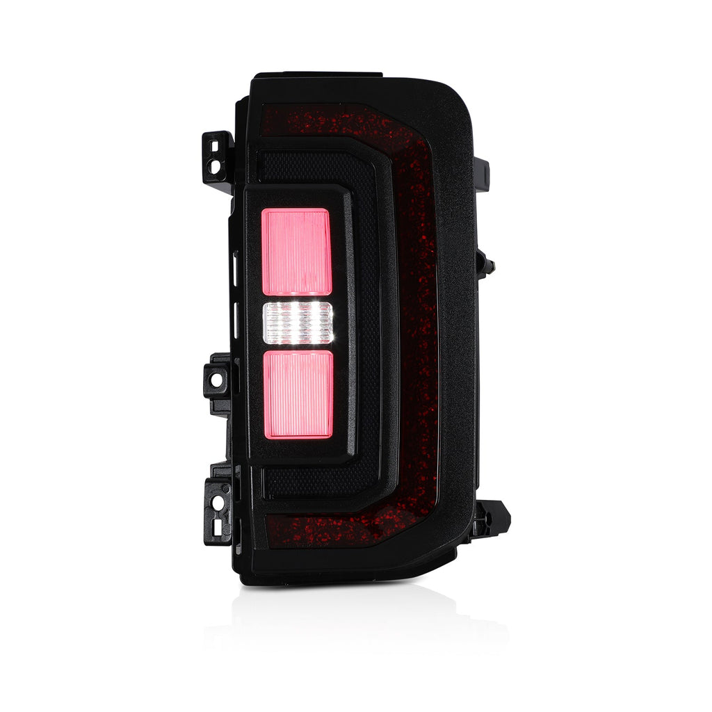 Attica Sol Series Bronco tail light, Red/Smoke lens, lit