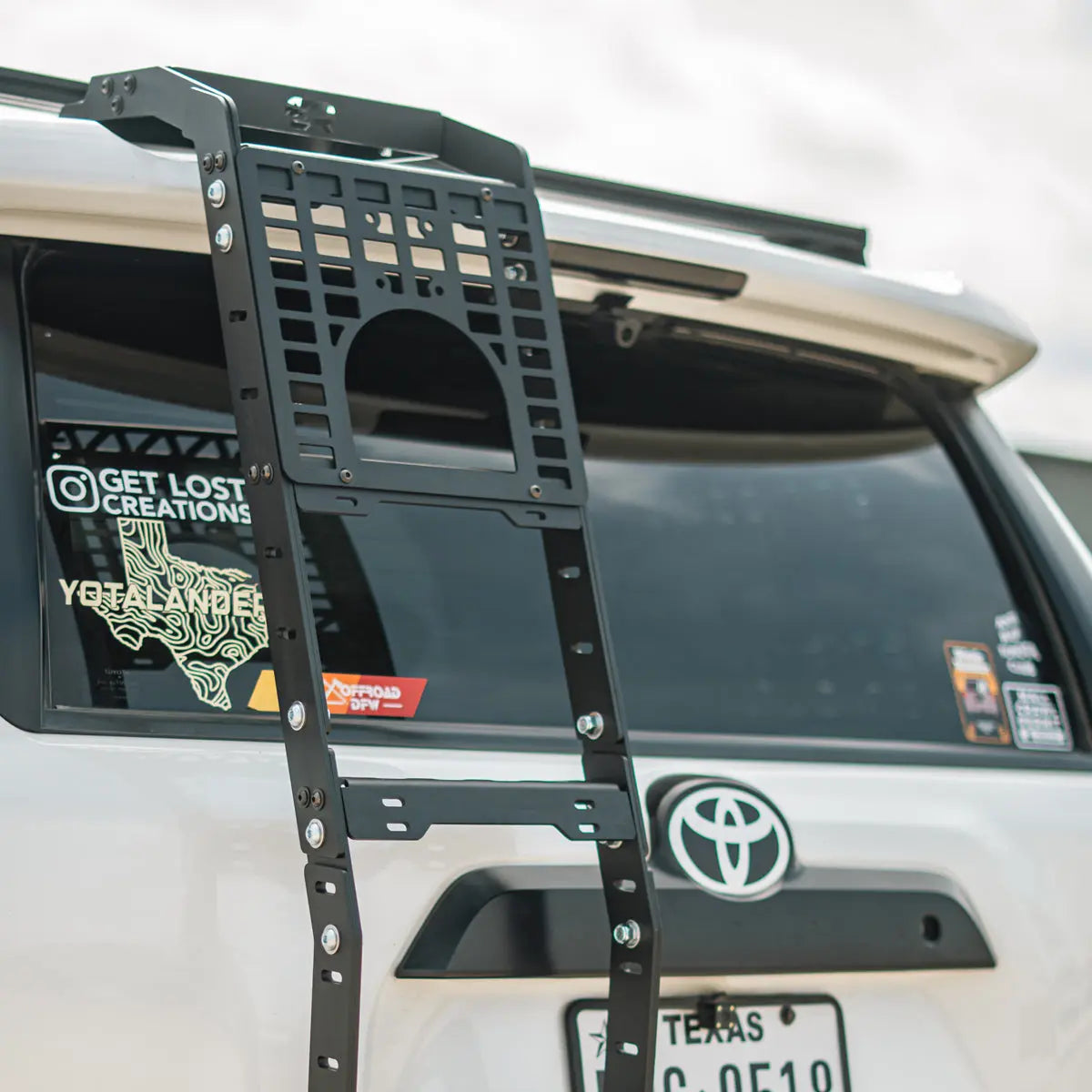 5th Gen 4Runner Rear Hatch Ladder (2010–2024) | Roof Access – Cali ...
